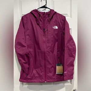 The North Face Women's XL Alta Vista Jacket Rose Pink NWT Waterproof Rain